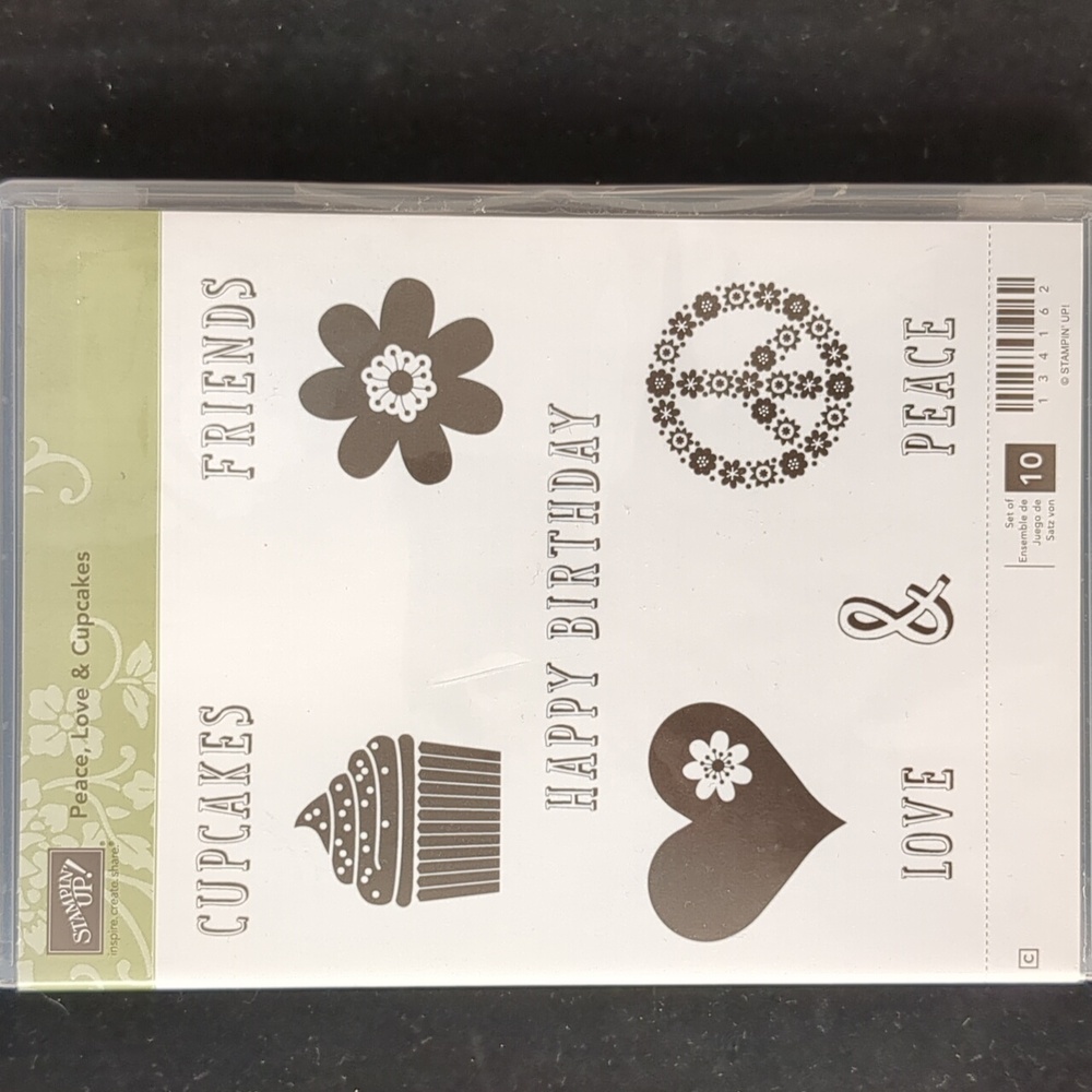 Peace, Love & Cupcakes Stampin Up stamp set